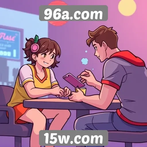 Novos recursos de interação no site de jogos 96a.com